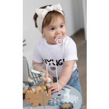 Asti Dorko "Nyugi" mintával nyomot rövid ujjú baba body kombidressz, body