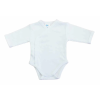 Asti Egyszínű, hosszú ujjú elöl patentos baba body