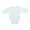 Asti Egyszínű, hosszú ujjú elöl patentos baba body