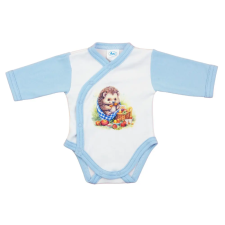 Asti Elöl patentos hosszú ujjú baba body Erdő állatai mintával kombidressz, body