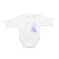 Asti Elöl patentos hosszú ujjú baba body – Kis cipő mintával kombidressz, body