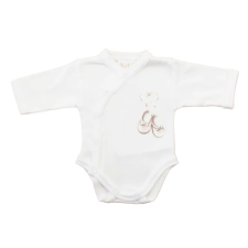 Asti Elöl patentos hosszú ujjú baba body – Kis cipő mintával kombidressz, body