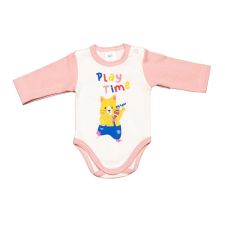 Asti Hosszú ujjú baba body Cicás mintával kombidressz, body