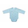 Asti Hosszú ujjú baba body Csillagos mintával