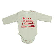 Asti Hosszú ujjú baba body karácsonyi mintával kombidressz, body