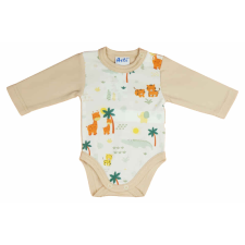 Asti Hosszú ujjú baba body Szafaris mintával kombidressz, body