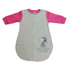 Asti Hosszú ujjú baba hálózsák Snoopy mintával 1,5 TOG hálózsák, pizsama