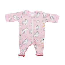 Asti Hosszú ujjú baba rugdalózó Unikornis mintával rugdalózó