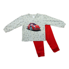 Asti Hosszú ujjú fiú pizsama - Autós mintával