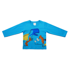 Asti Hosszú ujjú fiú póló - dinós mintával gyerek póló