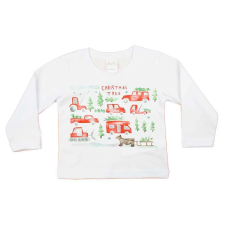 Asti Hosszú ujjú fiú póló karácsonyi mintával gyerek póló