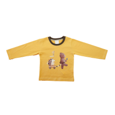 Asti Hosszú ujjú fiú póló – Mackós mintával gyerek póló