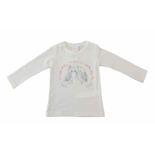 Asti Hosszú ujjú kislány póló cuki bagoly mintával gyerek póló