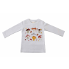 Asti Hosszú ujjú kislány póló cuki gombák mintával