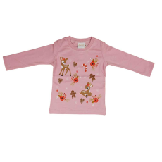 Asti Hosszú ujjú lány póló karácsonyi mintával