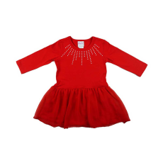 Asti Hosszú ujjú lányka ruha, muszlin szoknyával