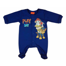 Asti Hosszú ujjú vékony pamut rugdalózó Mancs őrjárat mintával rugdalózó