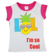 Asti Lány glitteres nyári póló