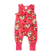 Asti Mintás wellsoft ujjatlan baba overál babakabát, overál, bundazsák