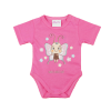 Asti Rövid ujjú baba body cuki Pillangó mintával