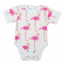 Asti Rövid ujjú dupla patentos baba body kombidressz, body