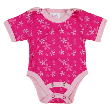 Asti Rövid ujjú dupla patentos baba body kombidressz, body