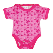 Asti Rövid ujjú dupla patentos baba body kombidressz, body