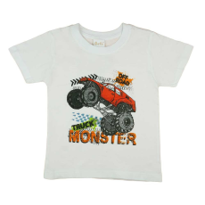 Asti Rövid ujjú kisfiú póló autós mintával