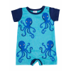 Asti Rövid ujjú napozó pamut anyagból Polip mintával