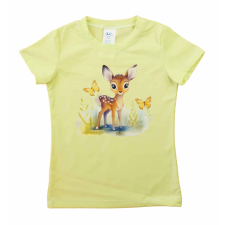 Asti Rövid ujjú póló, Őzike mintával gyerek póló