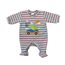 Asti Vékony, pamut rugdalózó Dínós mintával rugdalózó