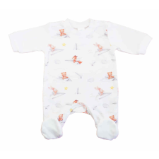 Asti Vékony, pamut rugdalózó Macis mintával rugdalózó