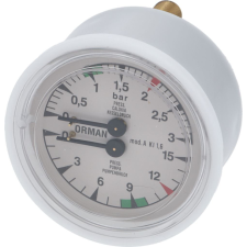 ASTORIA CMA KÖR ALAKÚ MANOMÉTER DUPLA SKÁLÁVAL kisháztartási gépek kiegészítői