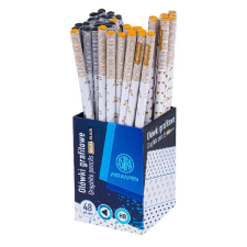 Astra Grafitceruza ASTRA PEN gold-black háromszögletű HB 48 db/pohár ceruza