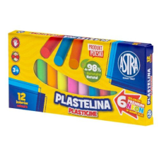 Astra Gyurma ASTRA 12 színű 6 intenzív + 6 neon szín gyurma