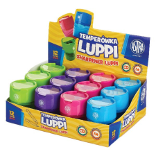 Astra Hegyező ASTRA nagy 2 lyukú tartályos 12 db/display hegyező