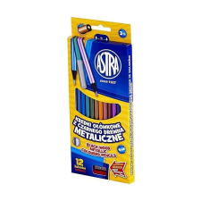 Astra színes ceruza készlet 12 db-os metál színes ceruza