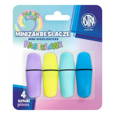 Astra Szövegkiemelő ASTRA mini 4 szín/bliszter filctoll, marker