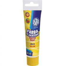 ASTRA Tempera festék tubusban 30ml SÁRGA, 83110915 tempera