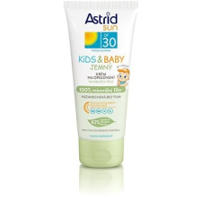 Astrid SUN Gyengéd napozókrém gyerekeknek OF 30 (100% ásványi szűrő) 100 ml naptej, napolaj