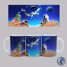  Astro Bot bögre (Fehér) bögrék, csészék