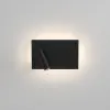 Astro Lighting Edge Reader Mini fekete LED fali lámpa olvasólámpával (AST-1352041) LED 2 izzós IP20