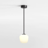 Astro Lighting Nara fekete fürdőszobai LED függesztett lámpa (AST-1464003) LED 1 izzós IP44