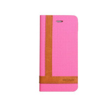 Astrum MC580 TEE PRO mágneszáras Apple iPhone 6 Plus / 6S Plus könyvtok pink - barna tok és táska