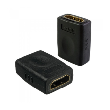 Astrum PA260 HDMI anya - HDMI anya adapter 24K arany bevonattal fekete (passzív) kábel és adapter