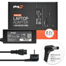  Asus 19V 2.37A (45W) 5.5x2.5mm töltő asus notebook hálózati töltő