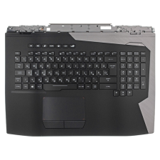 Asus 90NR01B1-R30HU0 gyári új magyar fekete RGB háttérvilágításos laptop billentyűzet laptop alkatrész