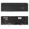 Asus 9Z.NLHBN.00Q gyári új magyar háttérvilágításos fekete laptop billentyűzet, keret nélkül