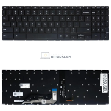 Asus Chromebook Flip CX5, CX5500, CX5500FEA gyári billentyűzet (US kiosztás, háttérvilágítással, fekete) laptop alkatrész