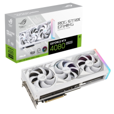 Asus GeForce GeForce RTX 4080 Super 16GB GDDR6X ROG Strix White Edition Videókártya (90YV0KB3-M0NA00) videókártya